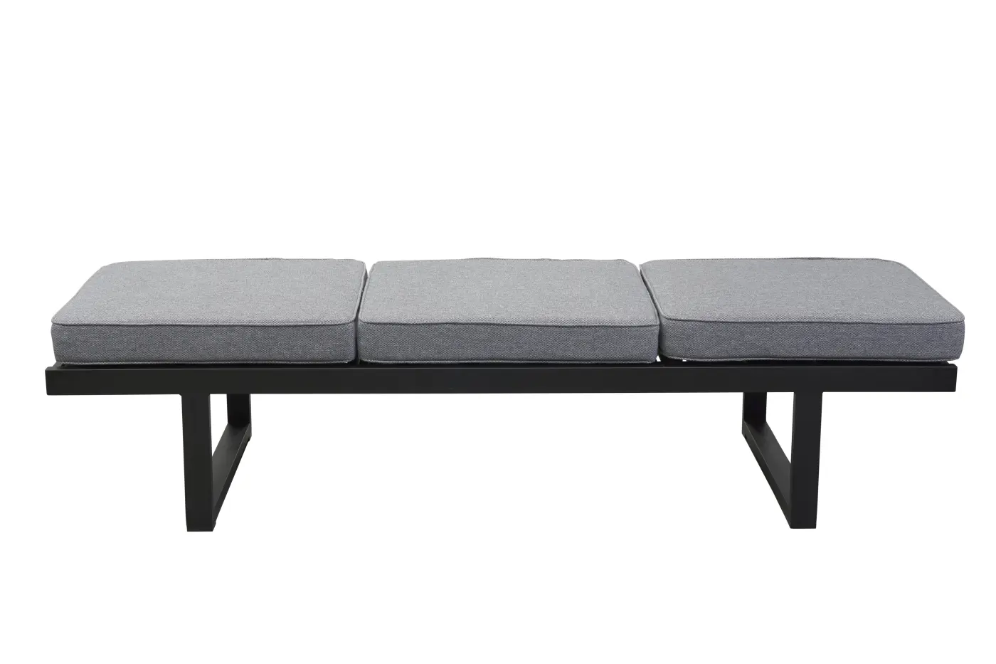 LC Garden Multifunktionssofa Sondrino grau/schwarz ca. 202 cm breit