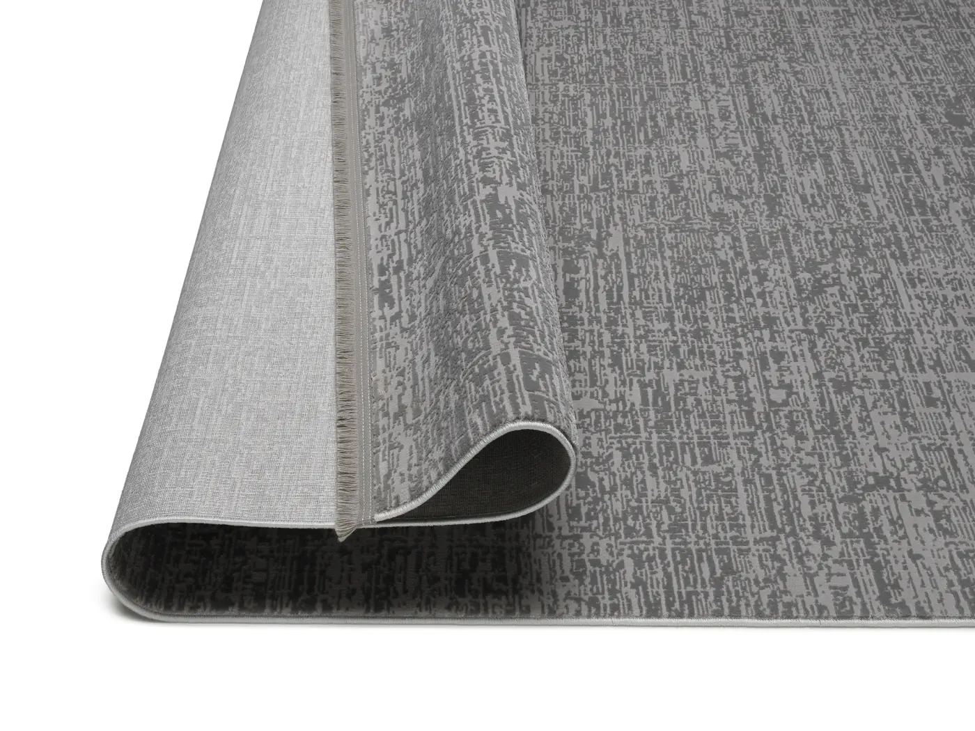 Interliving  Designer Teppich IL L 8900 Grau H / B / T ca. 8 x 135 x 200 cm