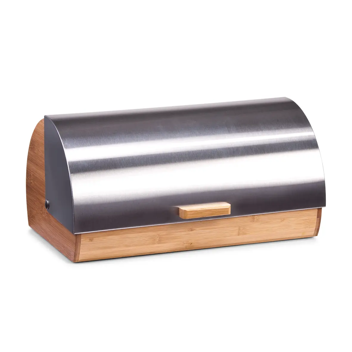 Zeller Brotkasten Bamboo/Edelstahl