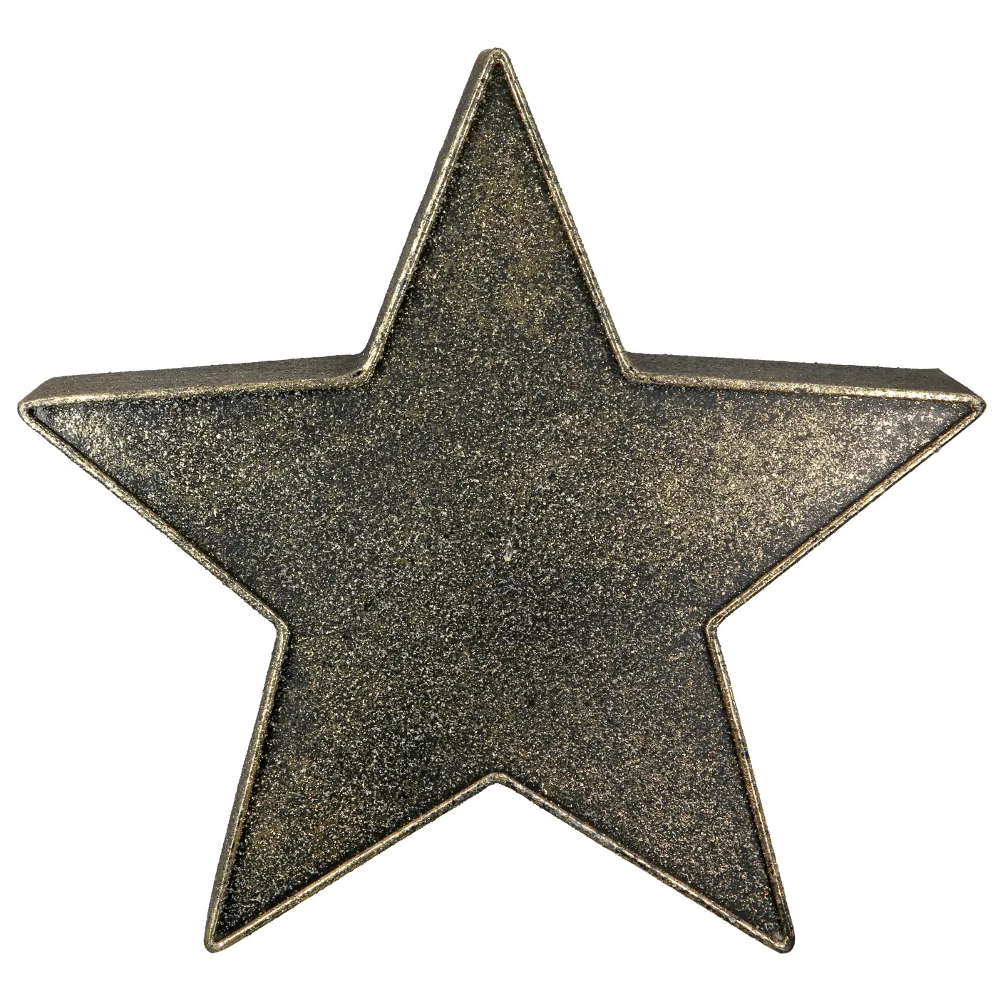 Gilde Dekoobjekt goldfarben L 8 x B 35 x H 37 cm