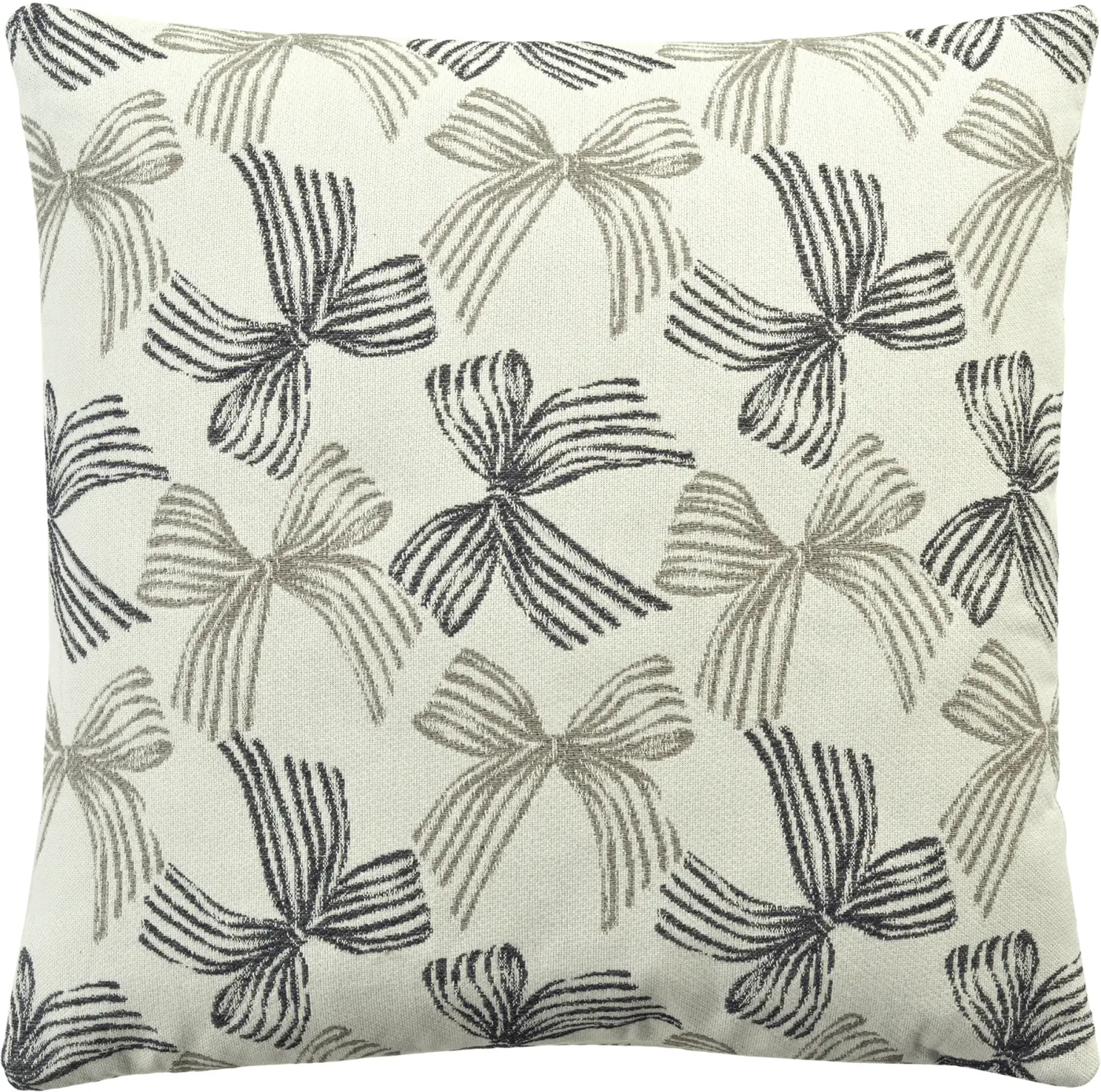 Sander Kissenhülle Bows taupe/anthra 40 x 60 cm