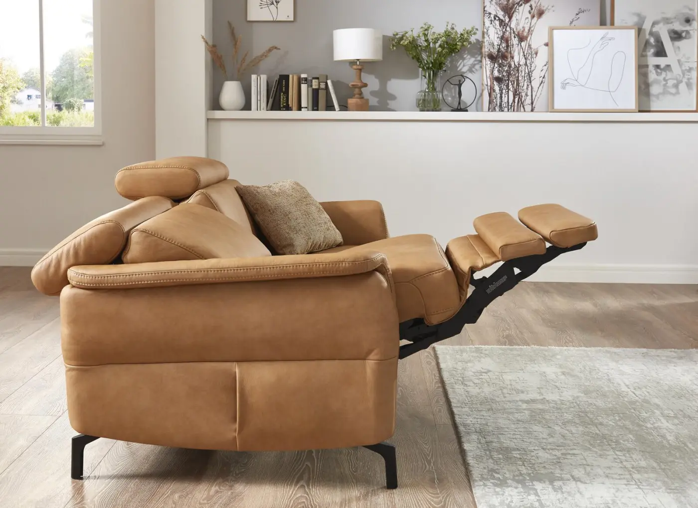 Polsteria 2 Sitzer mit Funktion Orthosedis 6.0 Evita honey ca. 169 - 195 cm Polsteria 2 Sitzer mit Funktion Orthosedis 6.0 Evita honey ca. 169 - 195 cm