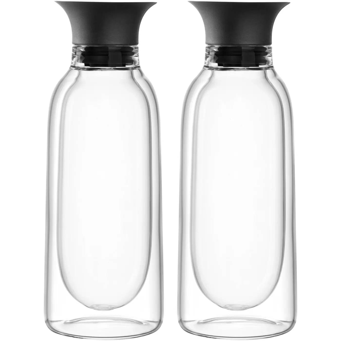 Leonardo Essig/Öl Flasche DUO klar 150 ml 17,4 cm