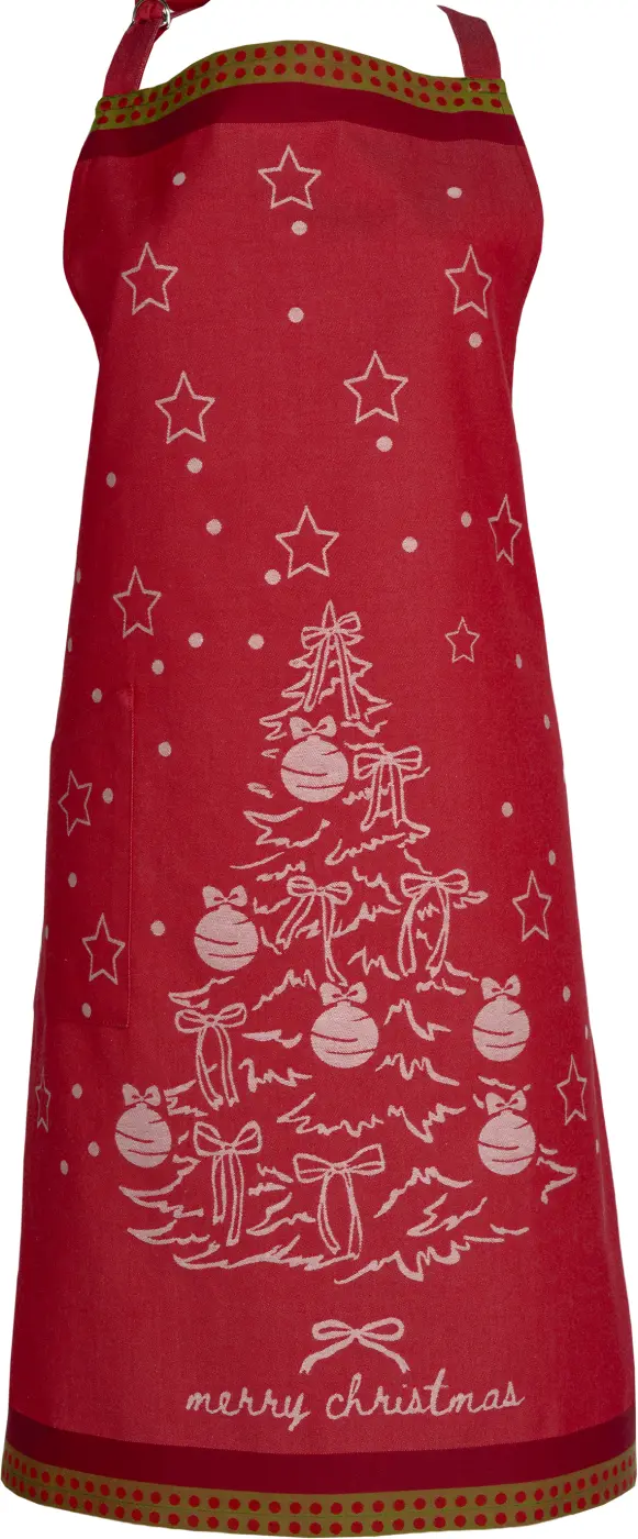 Sander Schürze Jolly Tree red 74 x 93 cm
