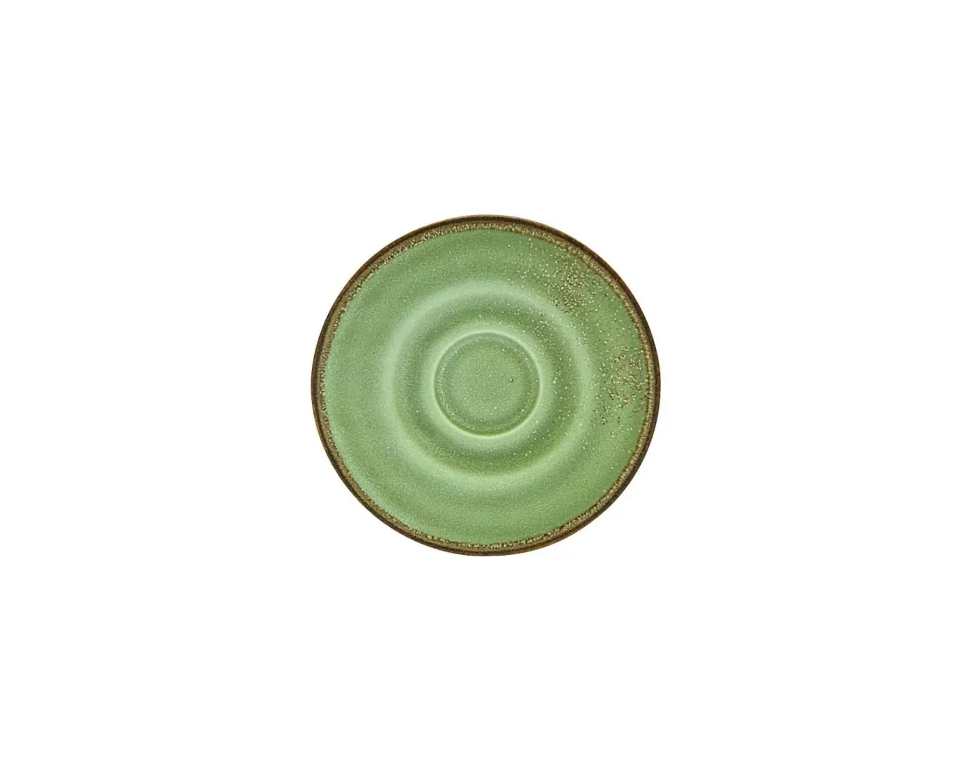 CreaTable Untertasse Nature Collection Naturgrün Steinzeug