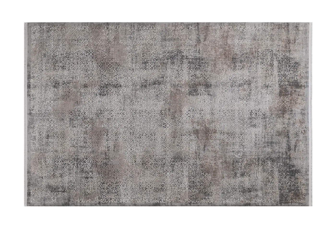 Golze  Teppich Interliving G-8050 grau/braun 133x190 cm