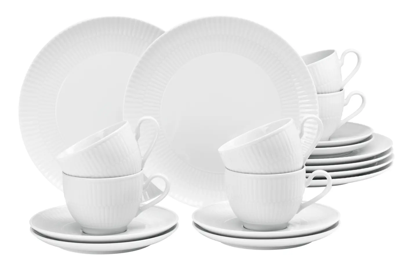 Seltmann Weiden Kaffeeservice Amina 00003 Weiß Seltmann Weiden Kaffeeservice Amina 00003 Weiß