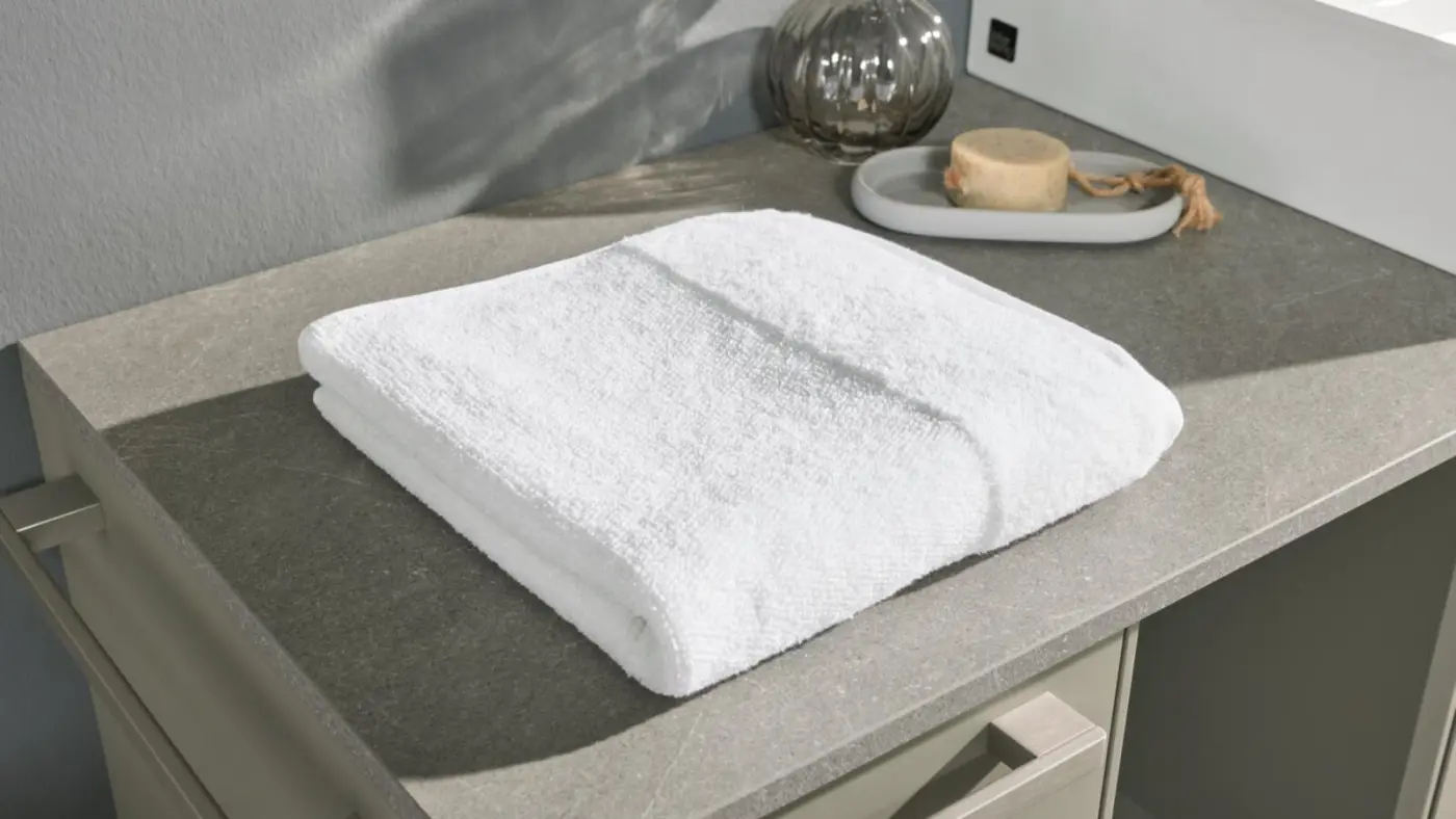 Interliving Handtuch Serie 9108 weiß 60x110 cm