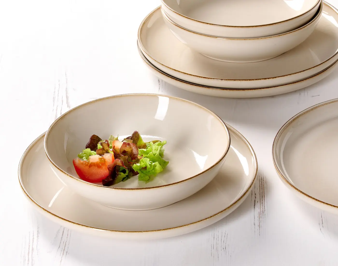 Ritzenhoff & Breker Speiseset Olivia  beige 8tlg.