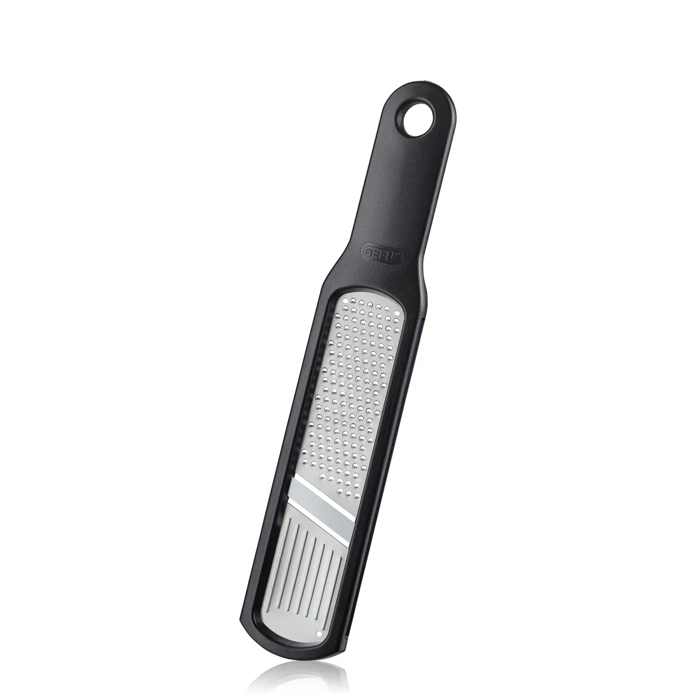 Gefu Knoblauchreibe/-Hobel RAFINO Schwarz, silber