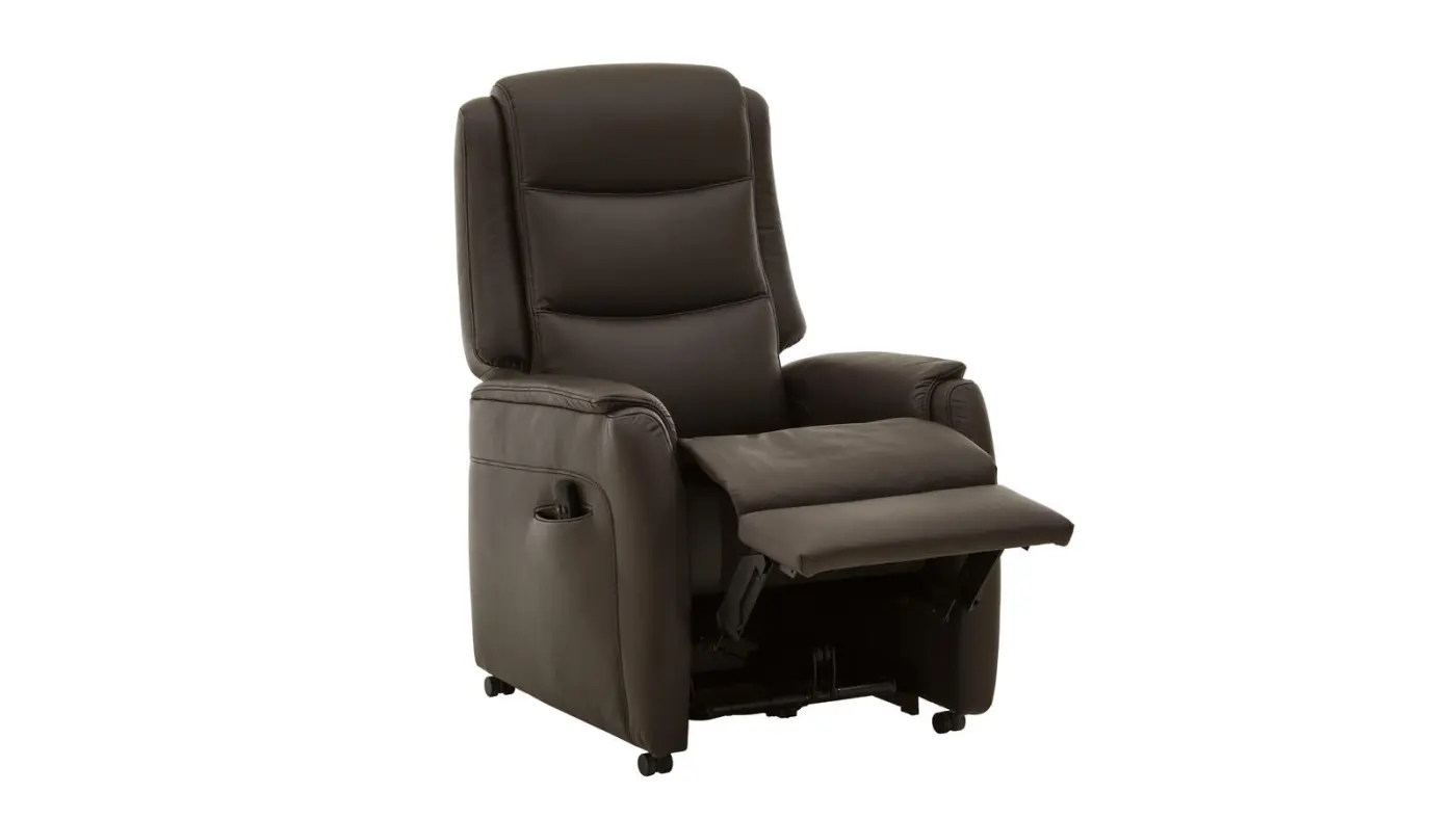 Hukla  Relaxsessel 1 motorisch  mit Aufstehhilfe OS-HU1111 Torro schoko