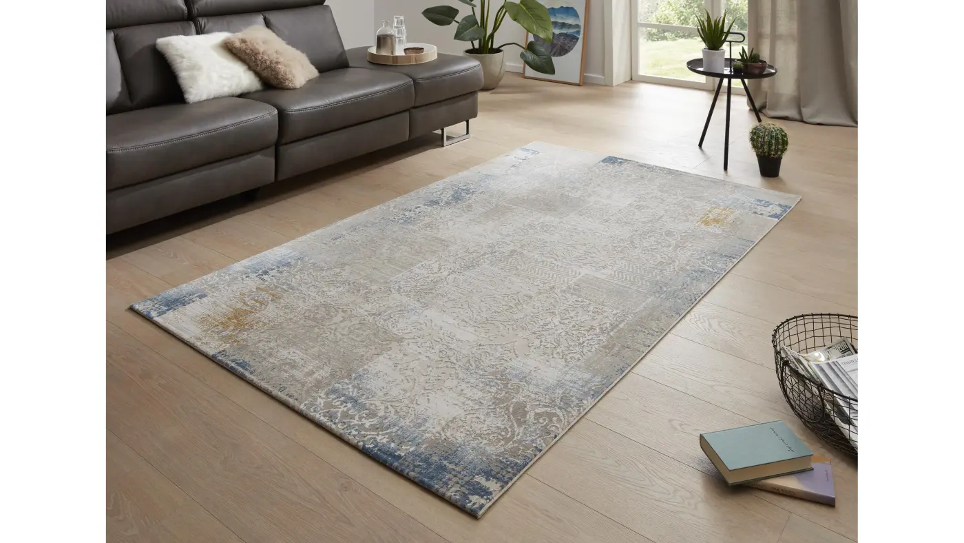 Interliving  Teppich Serie IL 8540 Beige ca. 65 x 130 cm