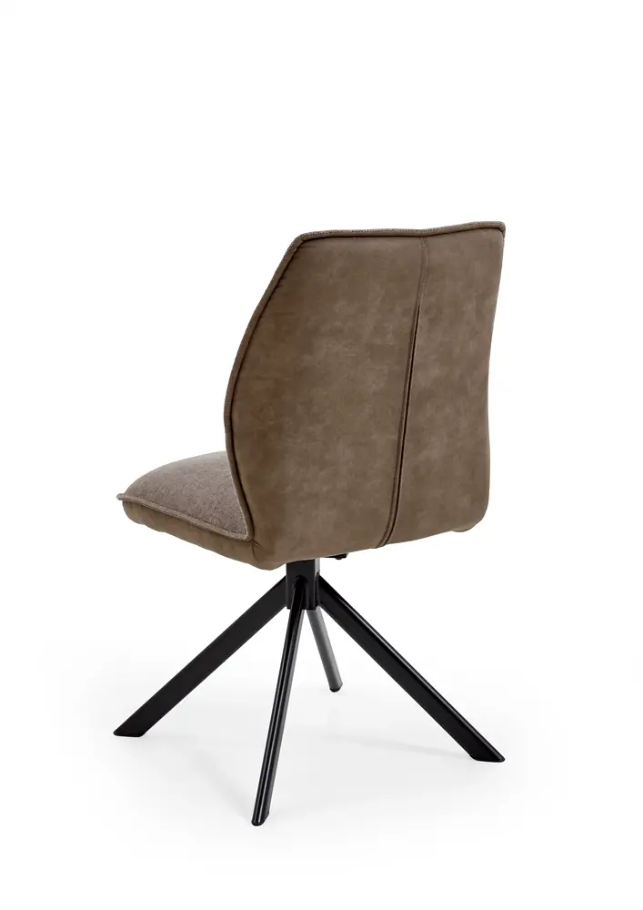 Niehoff  Schalen-Stuhl Gent  Cowboy taupe_Brego taupe drehbar