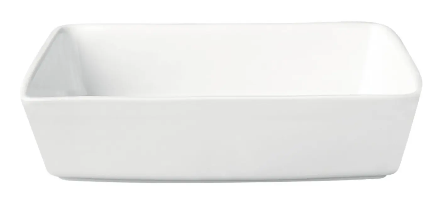 ASA Auflaufform grande weiß glänzend 21 x 14 cm, H. 4,5 cm