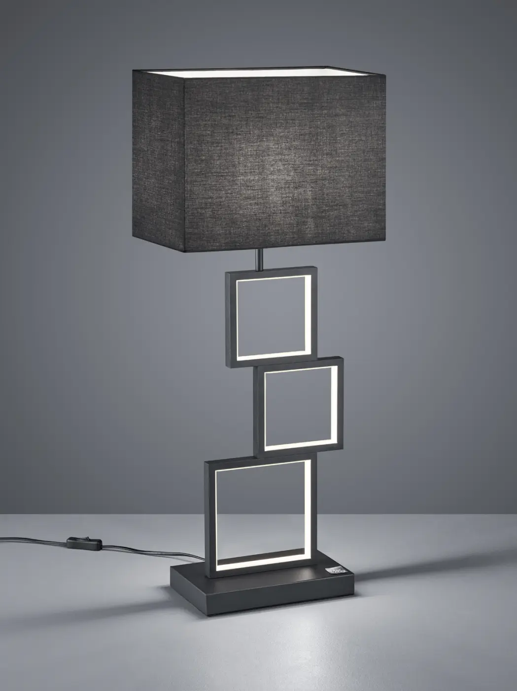 Interliving Tischleuchte IL 9324 schwarz matt