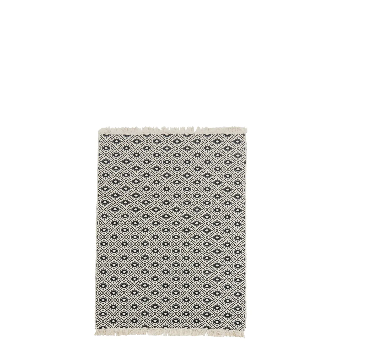 DONE. Teppich rugs Korfu schwarz/beige 120 x 80 cm
