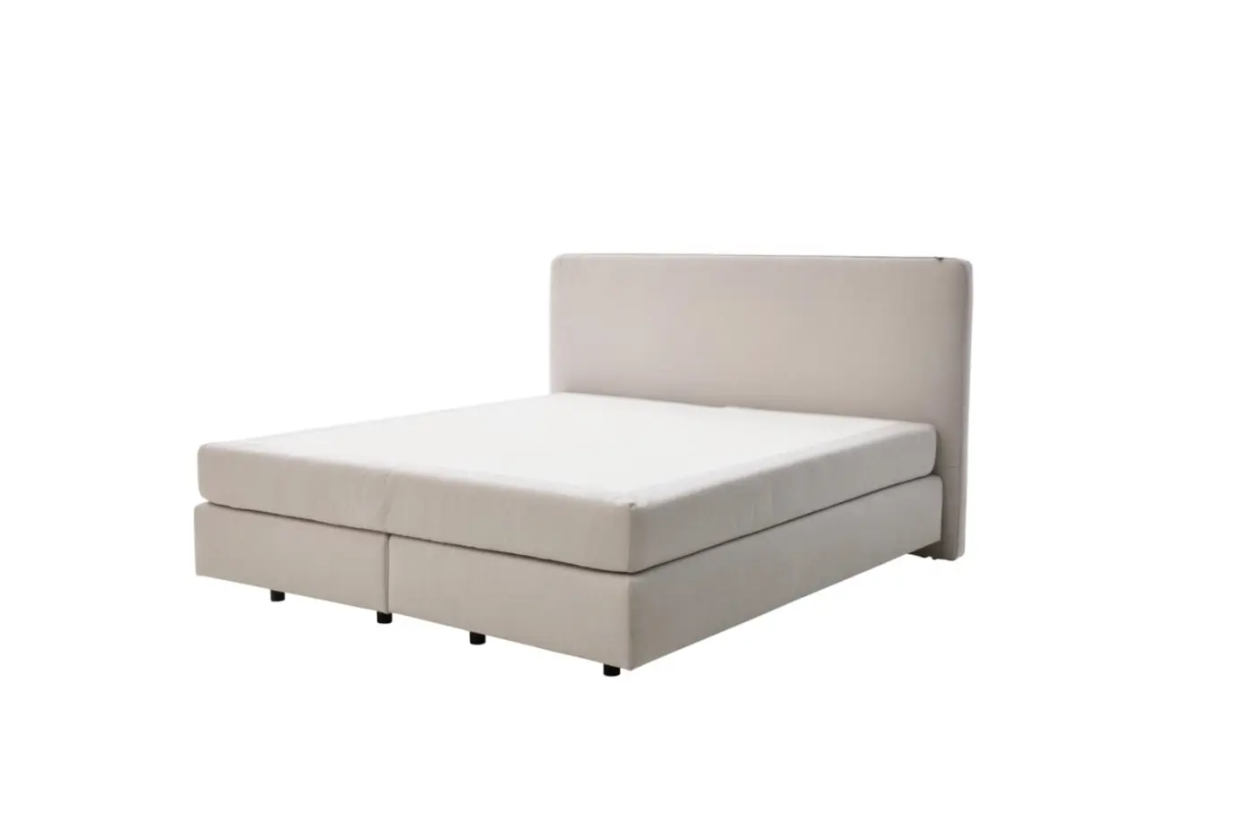 Interliving Boxspringbett Serie 1420 mit Topper natur LF 180 x 200 cm 