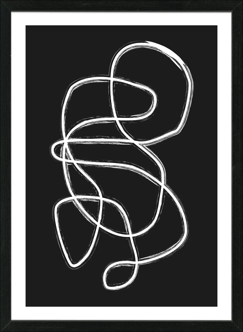 ProArt  Scandic Living Lines and shapes I Schwarz, Weiß