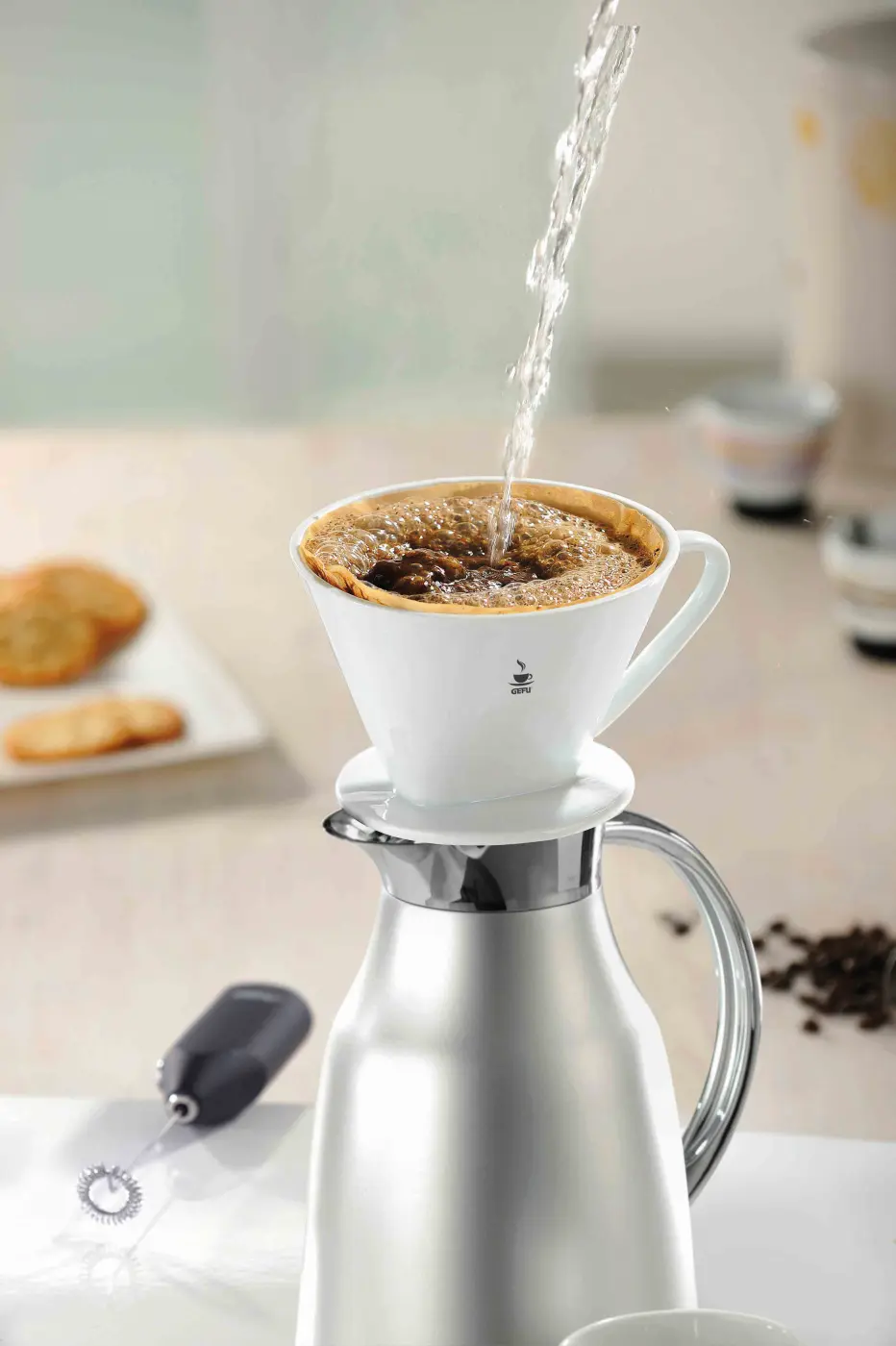 Gefu Kaffeefilter SANDRO Weiß
