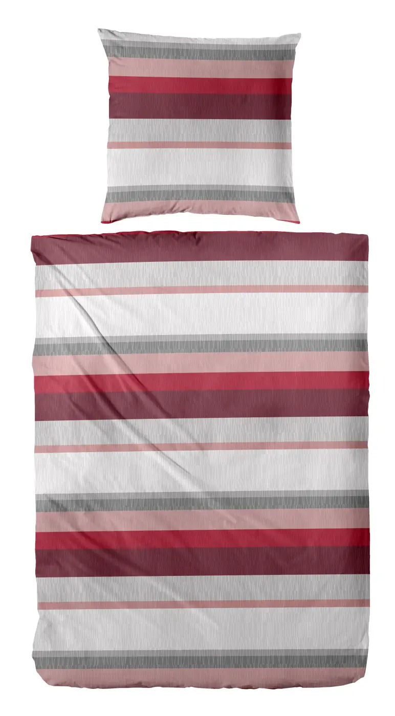 Hahn Biber-Bettwäsche 135x200cm