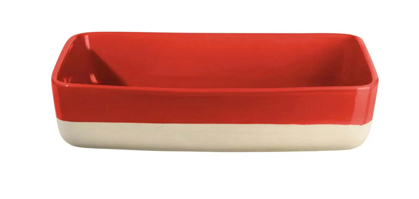 ASA Auflaufform grande rot 28,5 x 20 cm, H. 6 cm