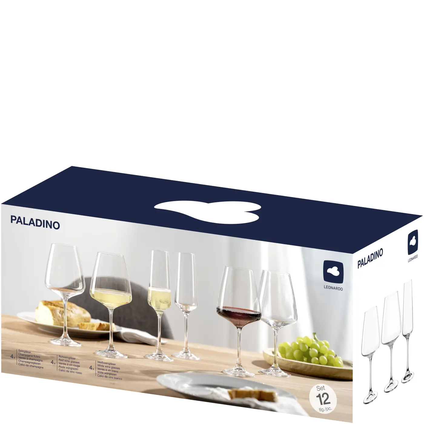 Leonardo Kelchglasset Paladino 12 teilig