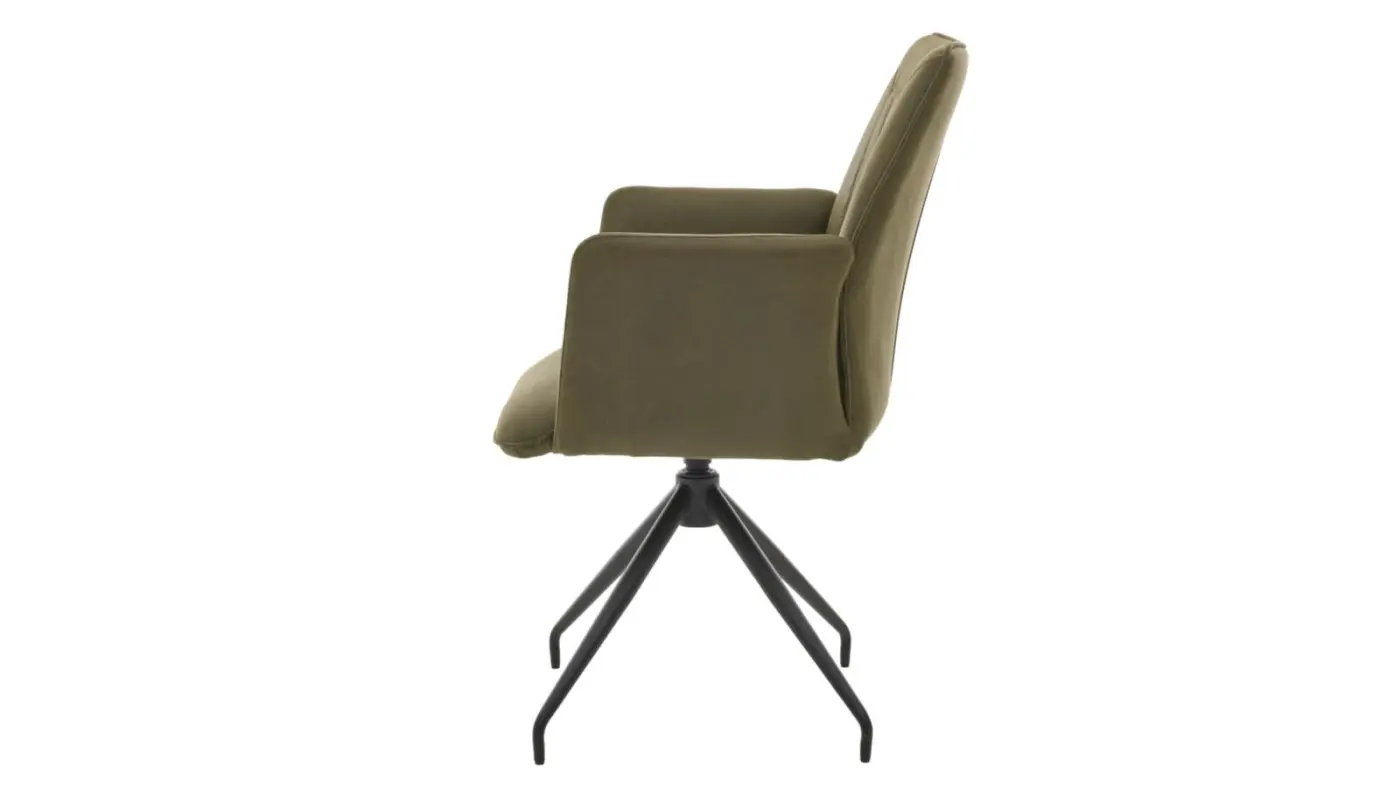Interliving Armlehnenstuhl Serie 5125 dunkelgrün