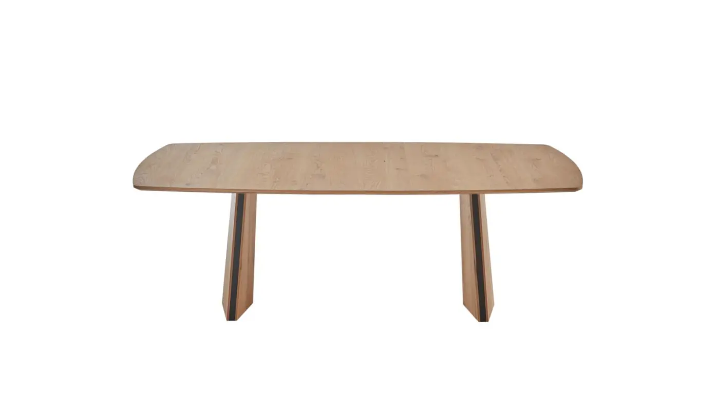 Venjakob Esstisch mit Klappeinlage ET V366 Wildeiche hell ca. 220(320) x 110 x 76 cm