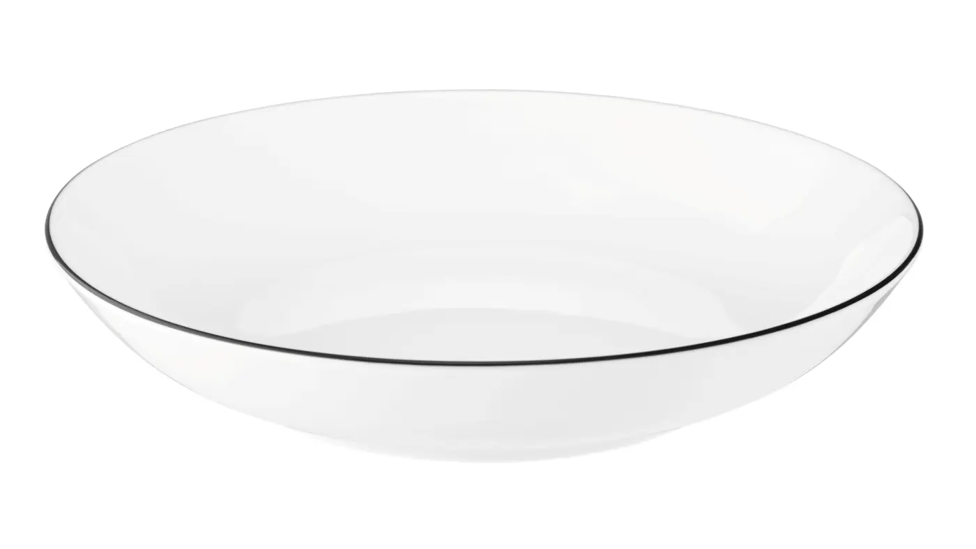 Seltmann Weiden  Tafelservice, 12 tlg. Lido 10826 Weiß Durchmesser ca. 21/26 cm
