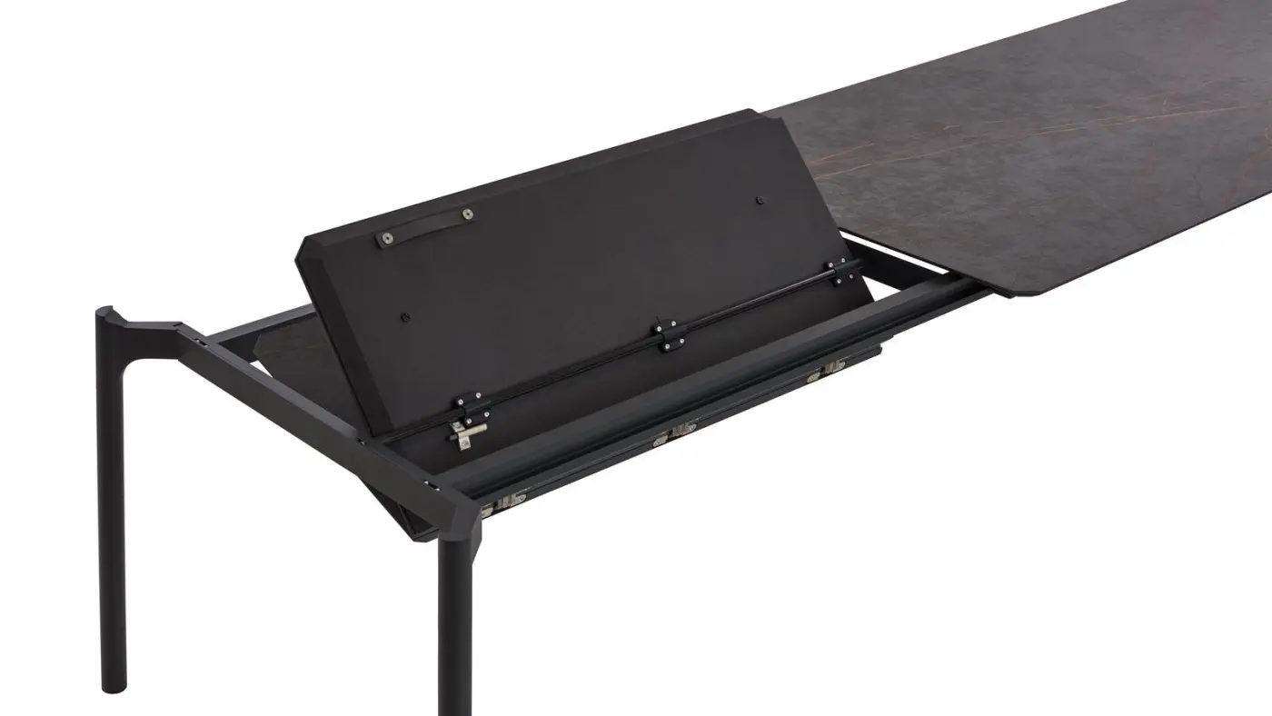 Venjakob Auszugstisch ET236-Mio Plus Dekton anthrazit  ca. 220 (320) x 100 x 75cm