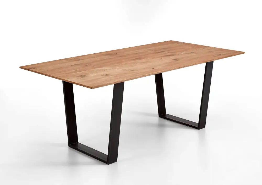 Niehoff  Tisch Merlot Charaktereiche massiv ca. 200 x 10 0cm