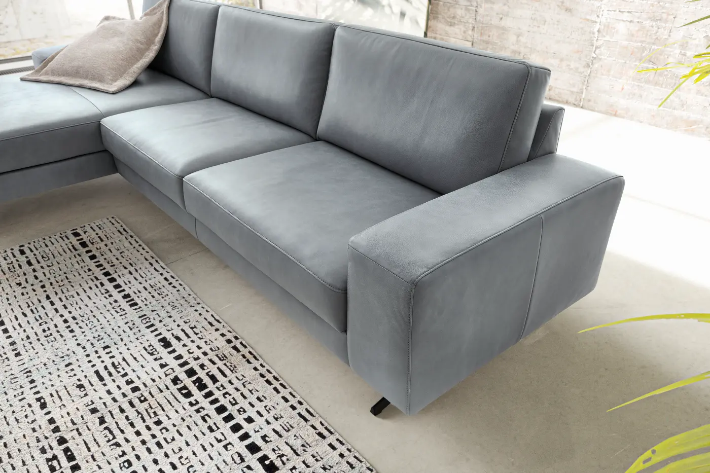 Koinor  Wohnlandschaft Upgrade Leder  colorado ca. 167  x 322 cm