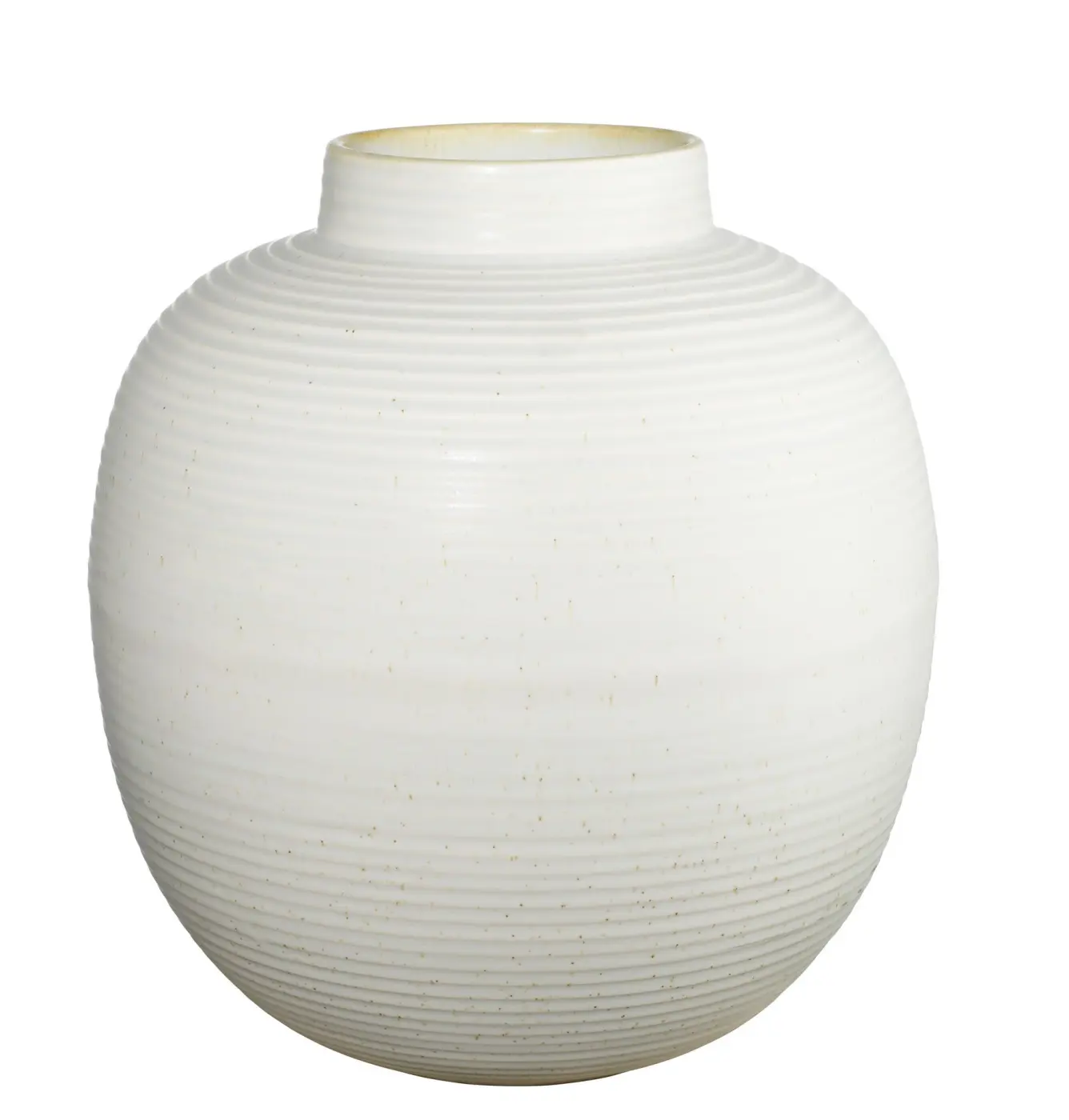 ASA Vase japandi weiß matt D. 26,5 cm, H. 29 cm