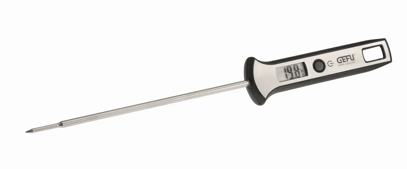 Gefu Thermometer, Digital Scala Edelstahl