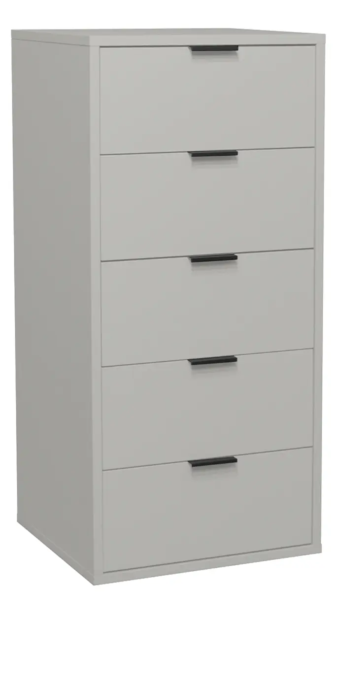 Mäusbacher  Kommode Bonnie Kreidegrau matt Lack ca. 51 x 108 x 45 cm