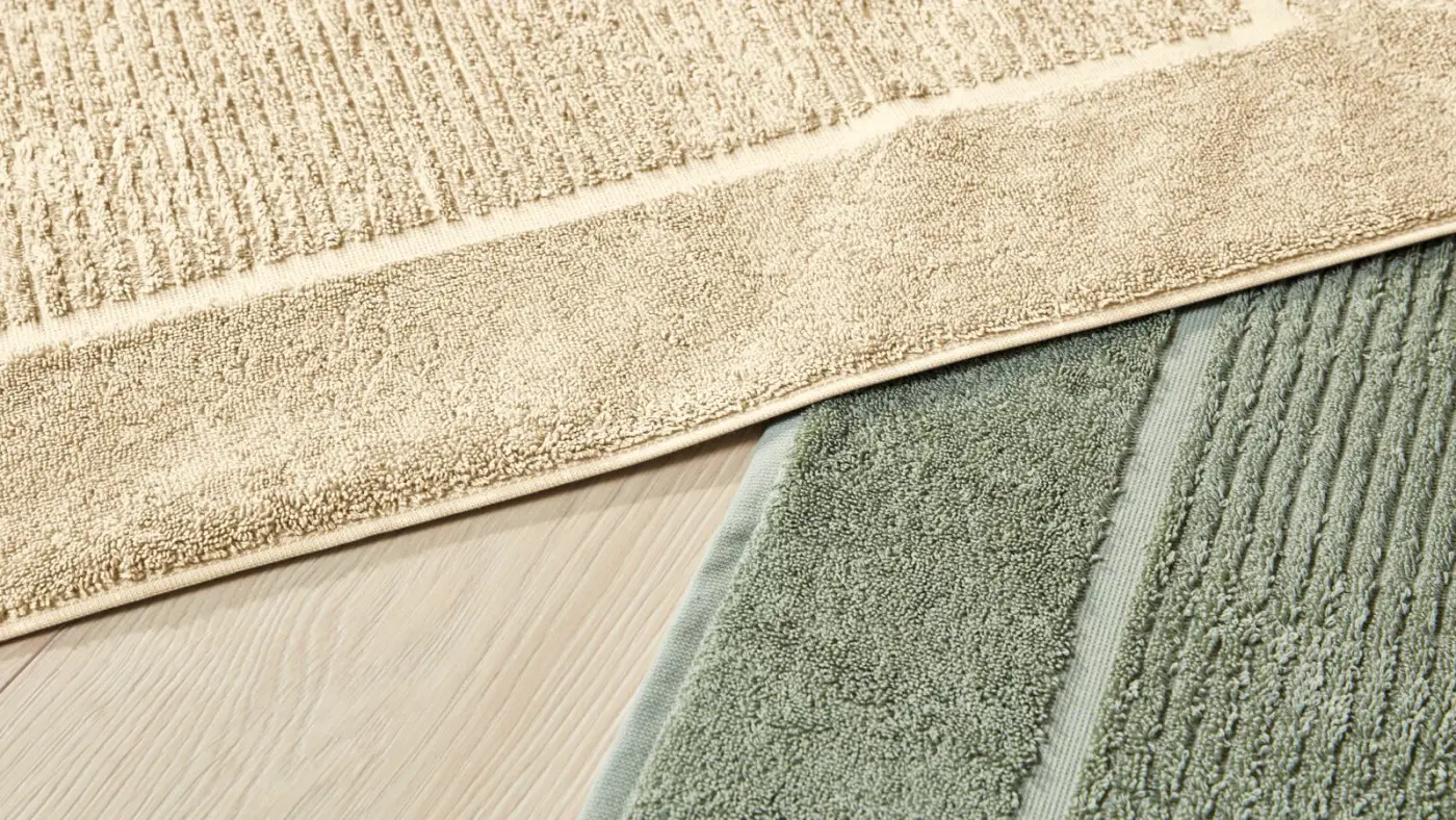 Interliving Badvorleger Serie 9108 natur weiß 60 x 80 cm