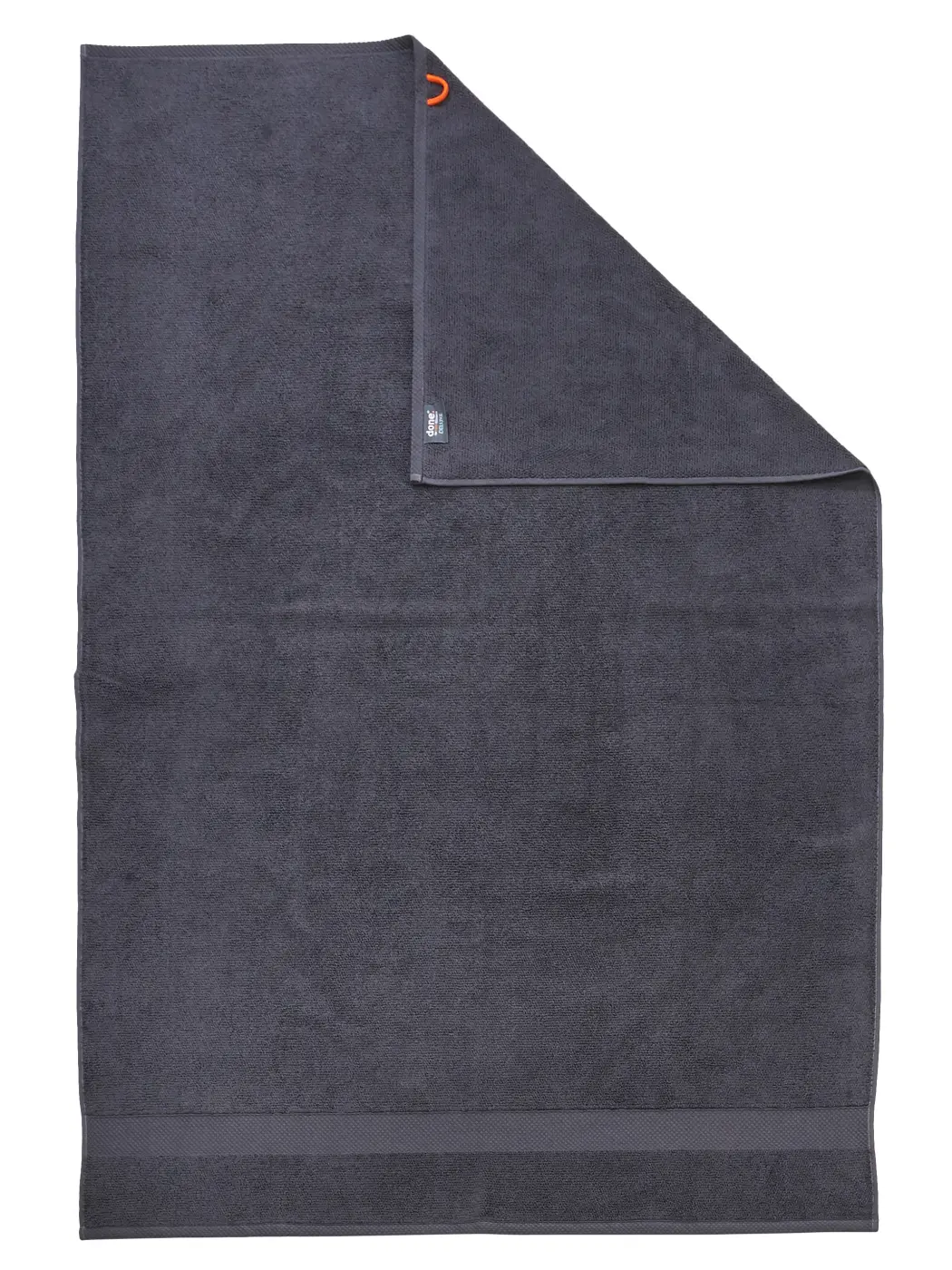 DONE. Deluxe XL Duschtuch anthrazit  100 x 150 cm