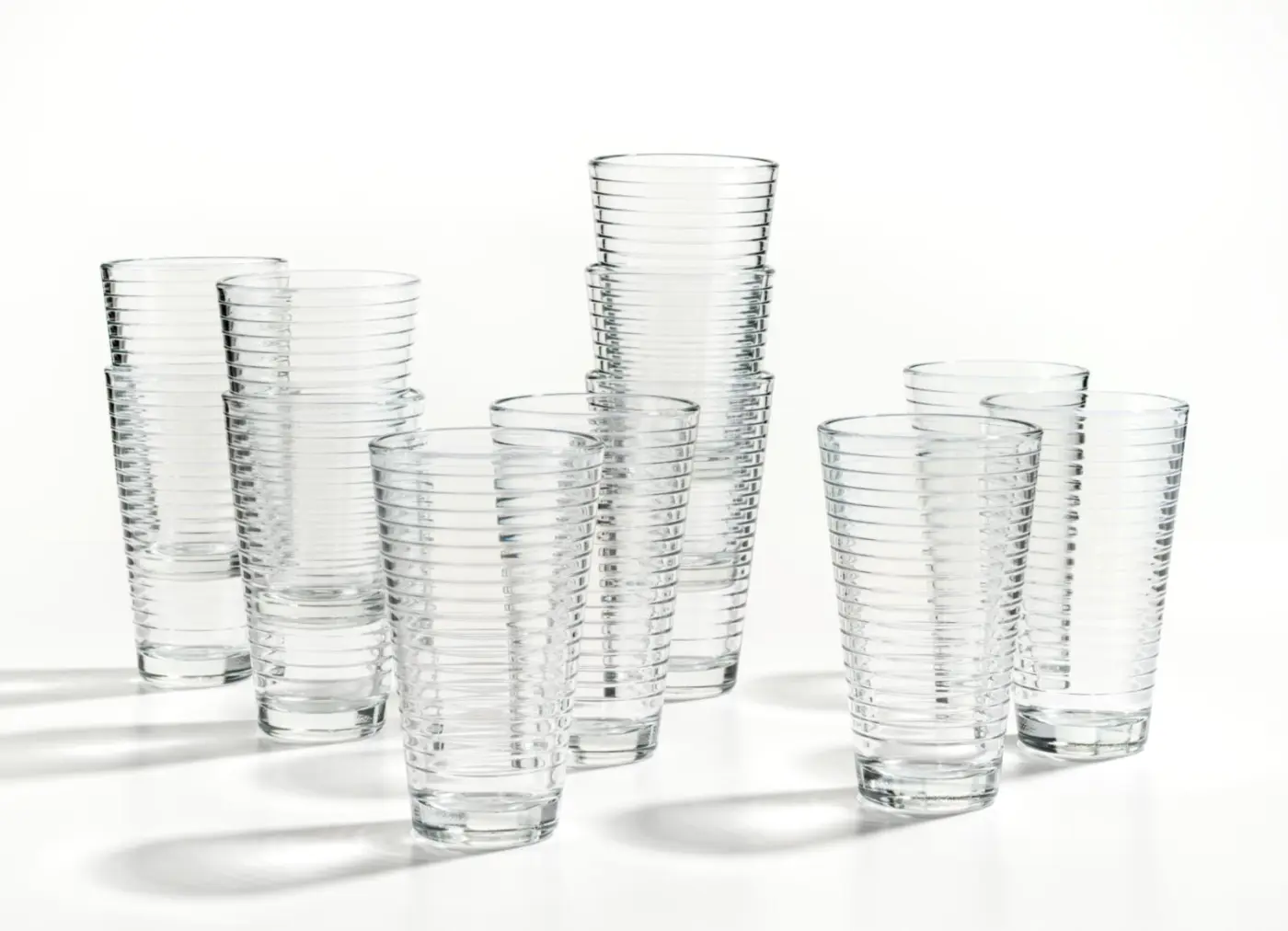 Leonardo 12 Longdrinkbecher BARI Transparent 300 ml