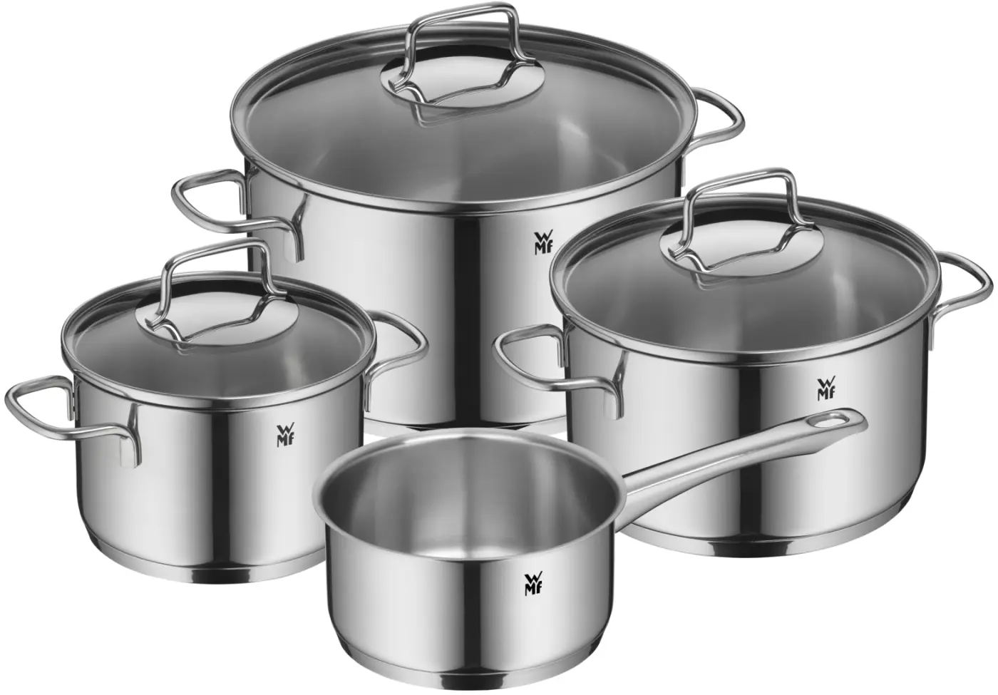 WMF  Topf-Set Astoria 4tlg. 18/10 Polierter Edelstahl