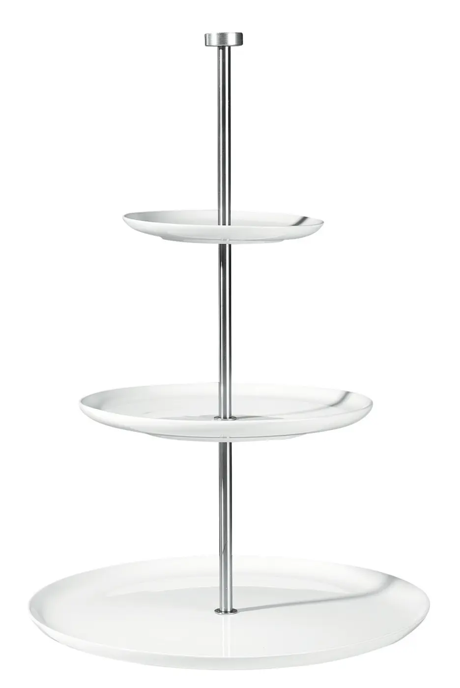 ASA Etagererund atable weiß glänzend 0  l