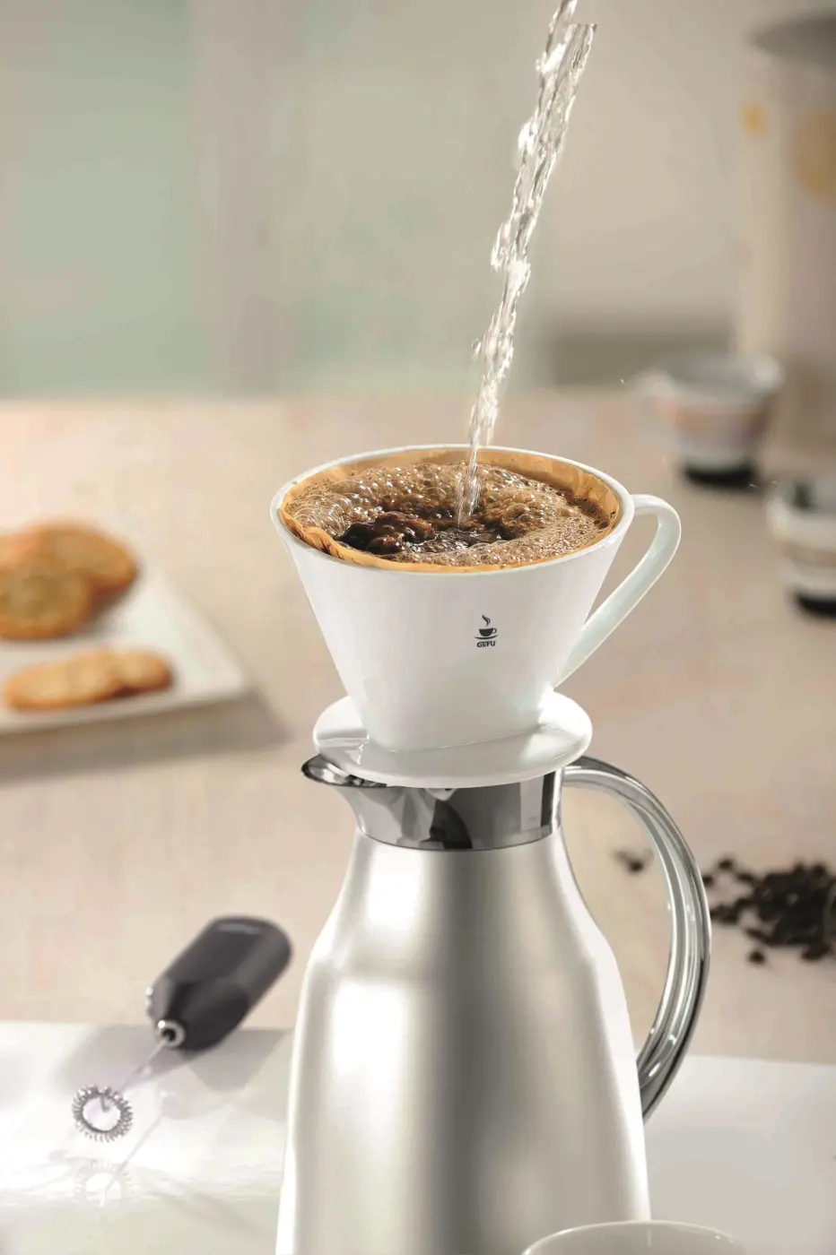 Gefu Kaffeefilter SANDRO Weiß