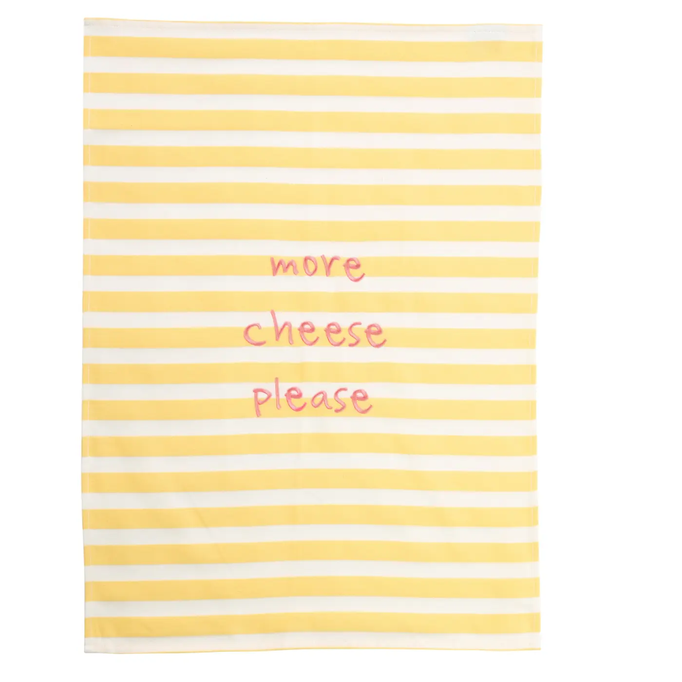 ASA Geschirrtuch more cheese please textil Motiv matt 0  l