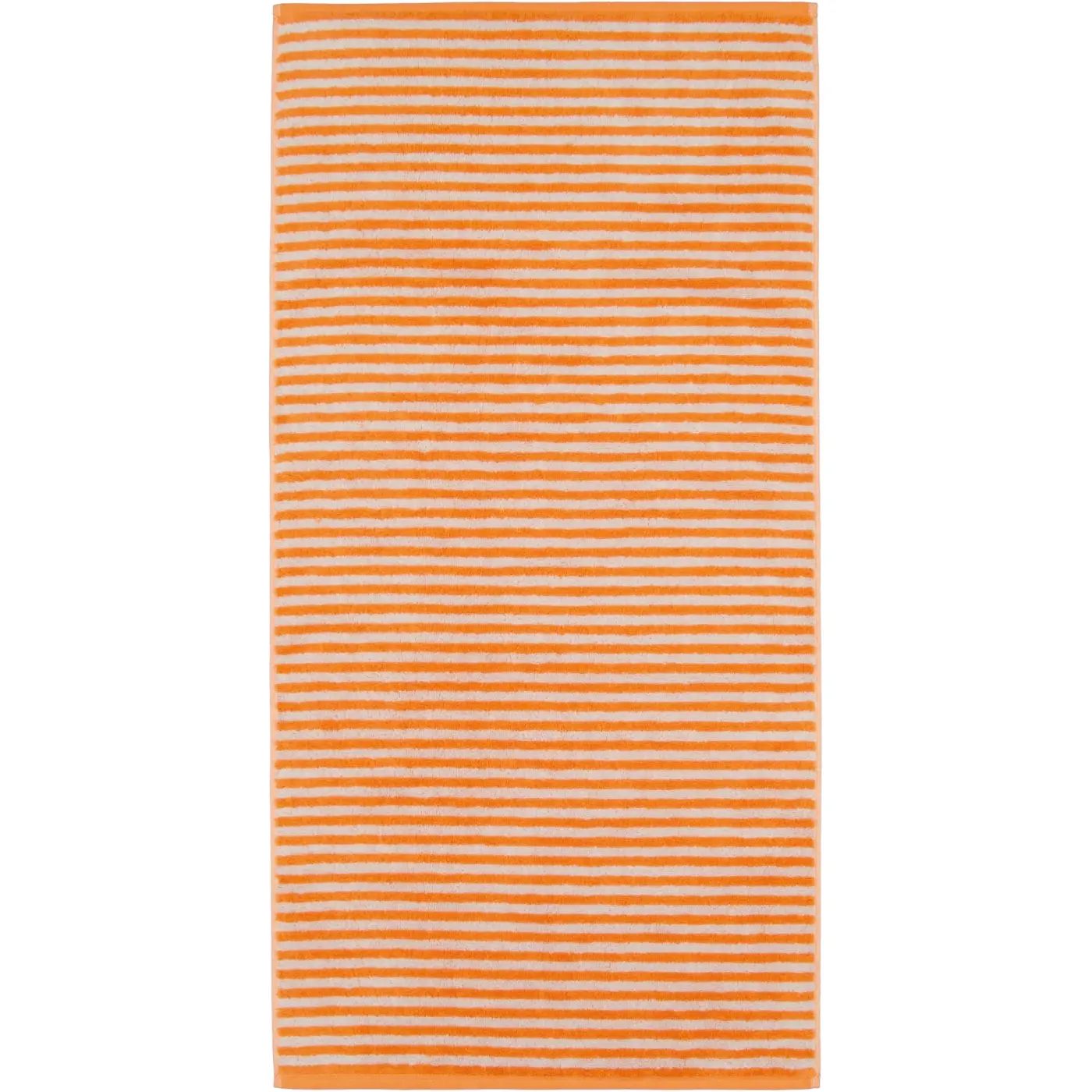 Cawö Duschtuch Campus Ringel mandarine 70 x 140 cm
