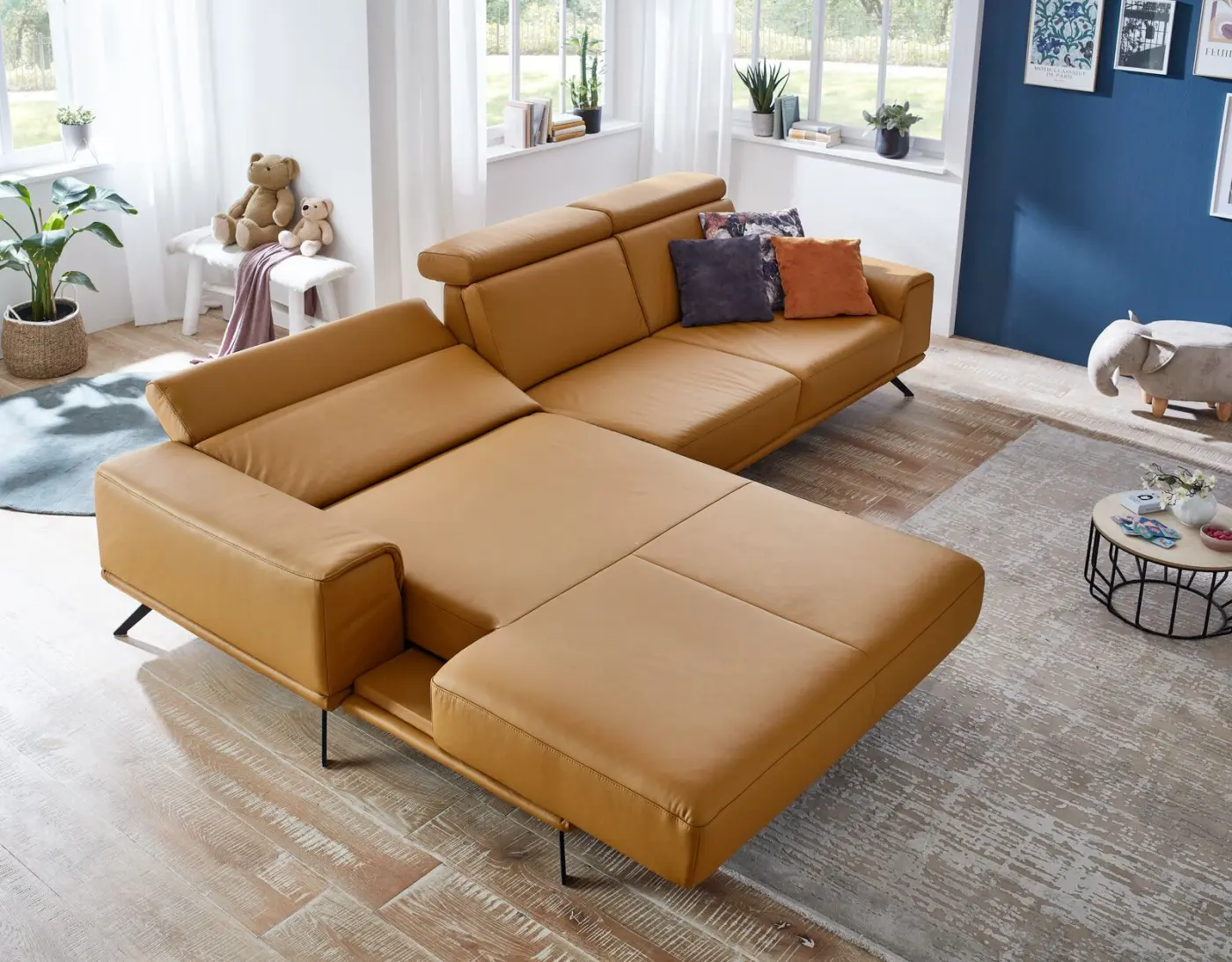 Polinova  Polstergruppe  MM-PN1167 mit Funktion LaTempra kurkuma ca. 188 x 309 cm