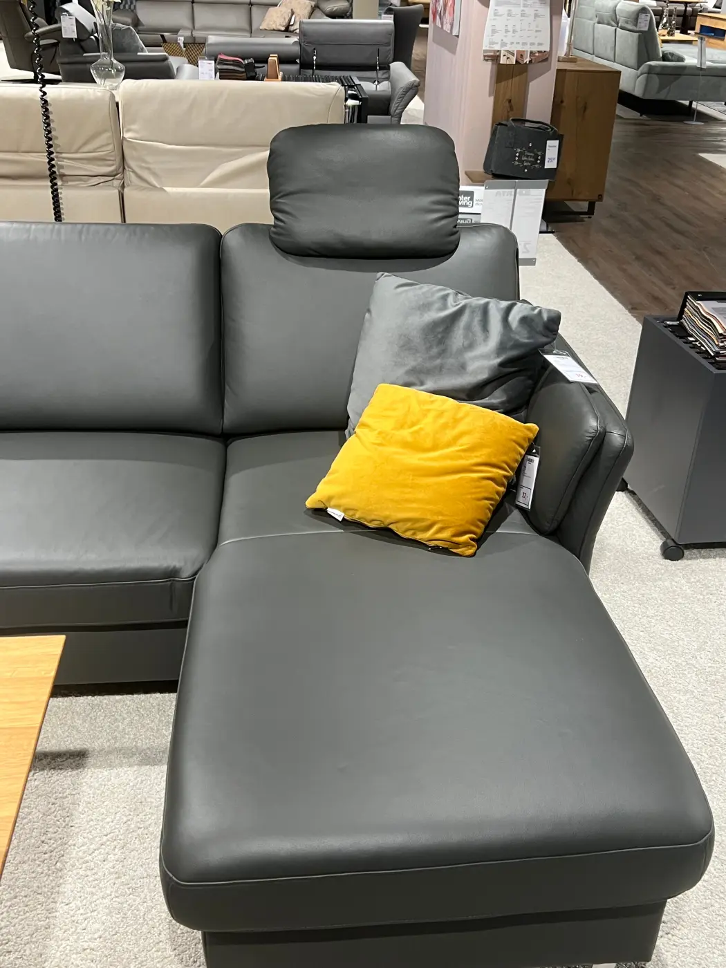 Polinova Polstergruppe  MM-PN1080 mit Funktion anthrazit  ca. 200 x 305 x 168 cm