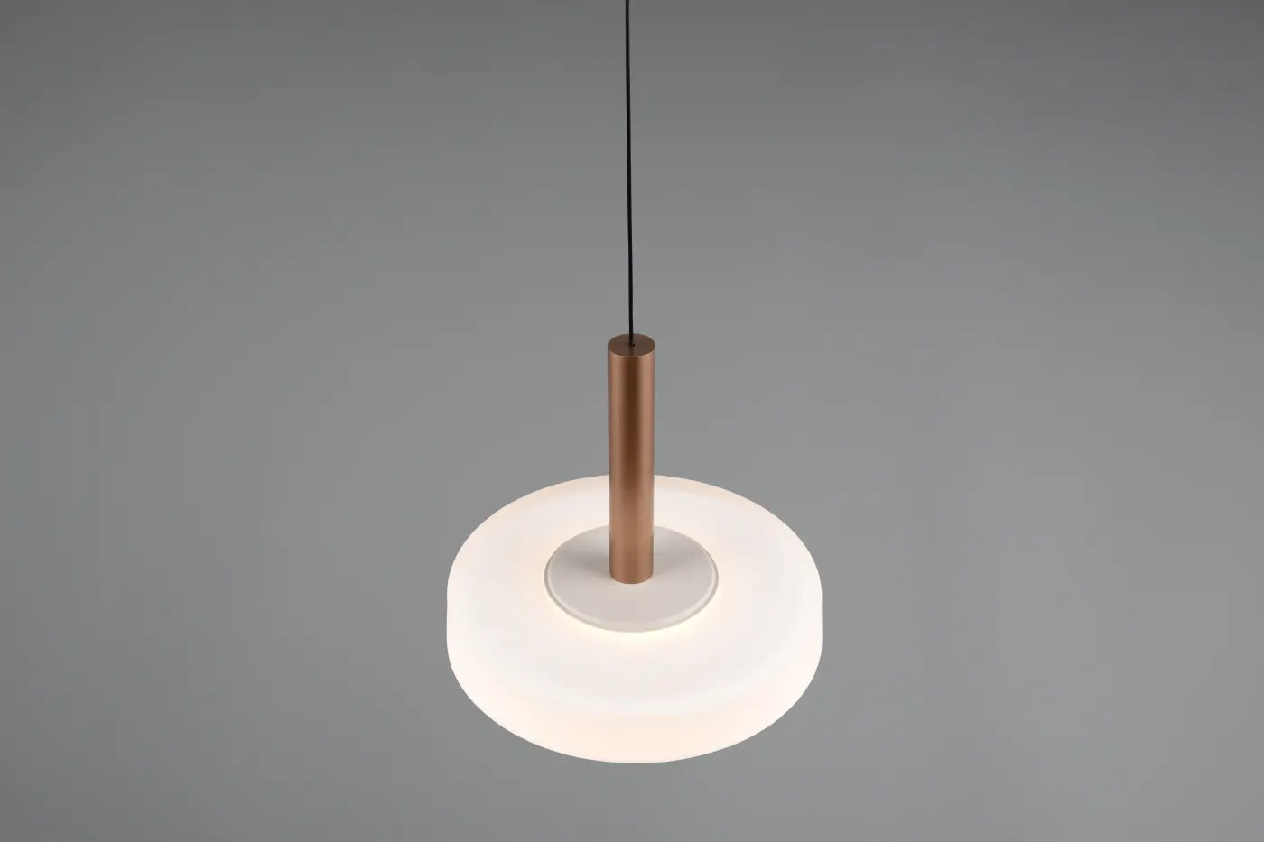 Interliving Pendelleuchte Serie 9351 Hellgrau