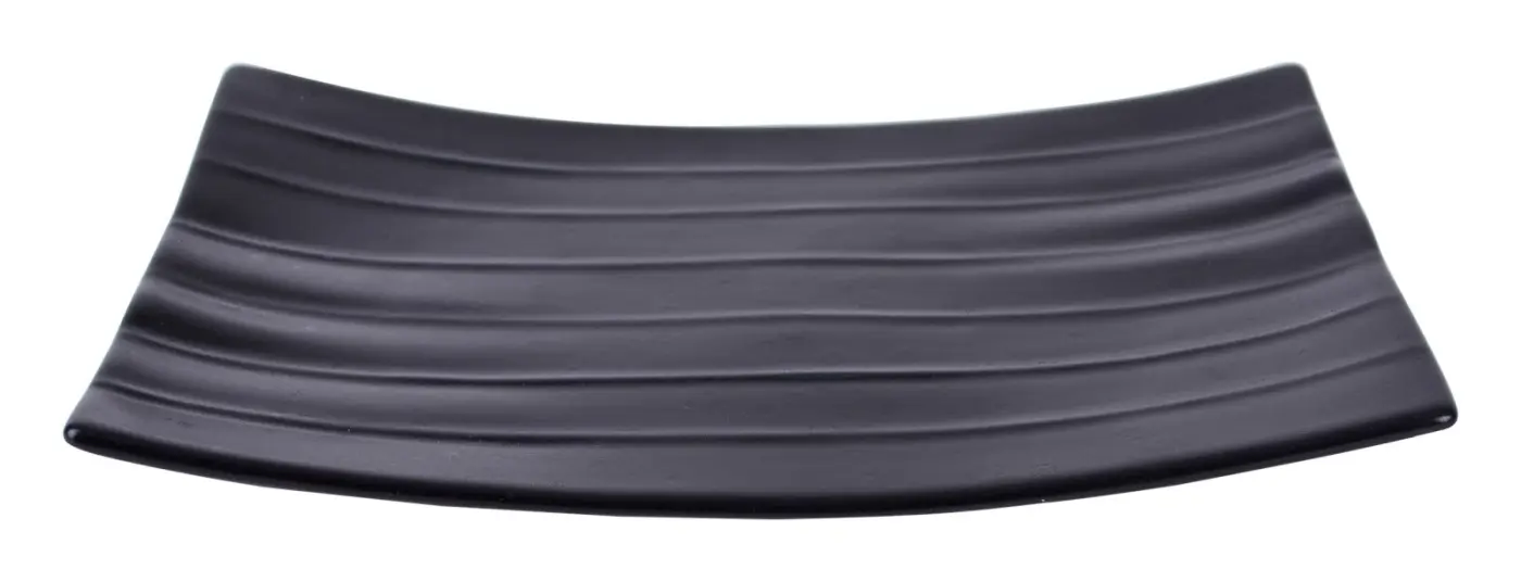 CreaTable Streat Banana Leaf 24 x 15 cm Streat Food Schwarz 