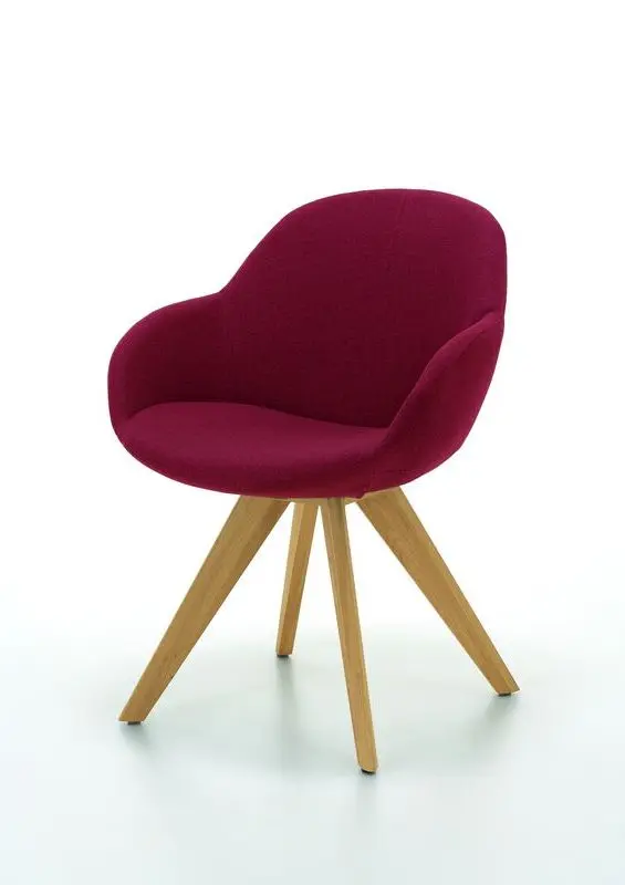 Niehoff  Schalensessel Coppa 243 Messina rot