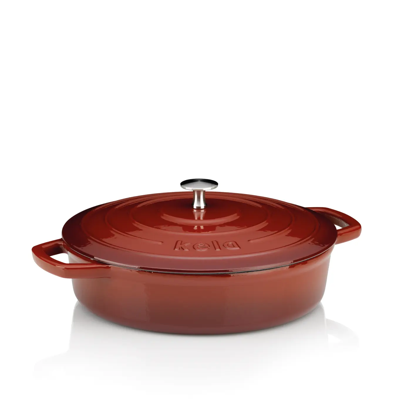 Kela Bräter Calido rot/beige 3,2l