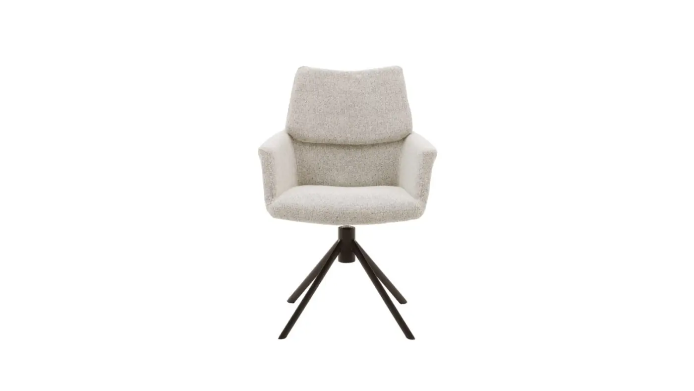 Interliving  Schalensessel Serie 5118 Boucle champagne
